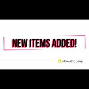 I add new items to my closet every day